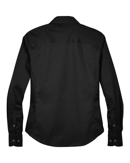 Devon & Jones Women's Crown Collection® Solid Stretch Twill Woven Dress Shirt thumbnail 4