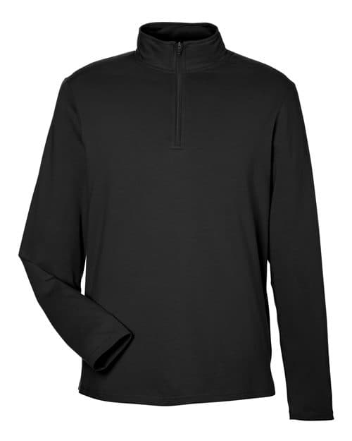 Devon & Jones Men's Raleigh Stretch Quarter-Zip Pullover thumbnail 3