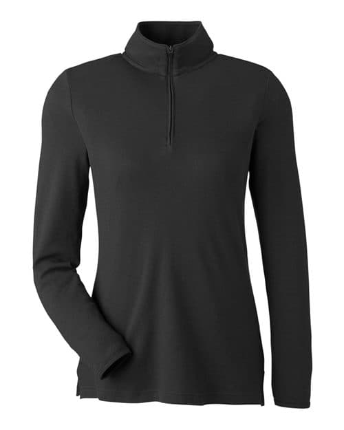 Devon & Jones Women's New Classics® Performance Quarter-Zip Pullover thumbnail 3