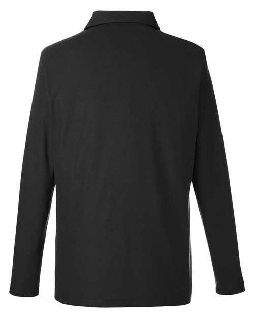 CORE365 Men's Fusion ChromaSoft™ Long Sleeve Pique Polo thumbnail 4