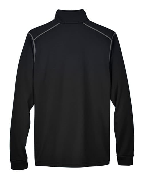 Devon & Jones Men's Newbury Colorblock Mélange Fleece Full-Zip jacket thumbnail 4