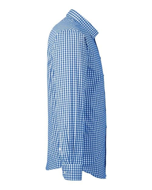 Devon & Jones Men's CrownLux Performance® Gingham Dress Shirt thumbnail 6