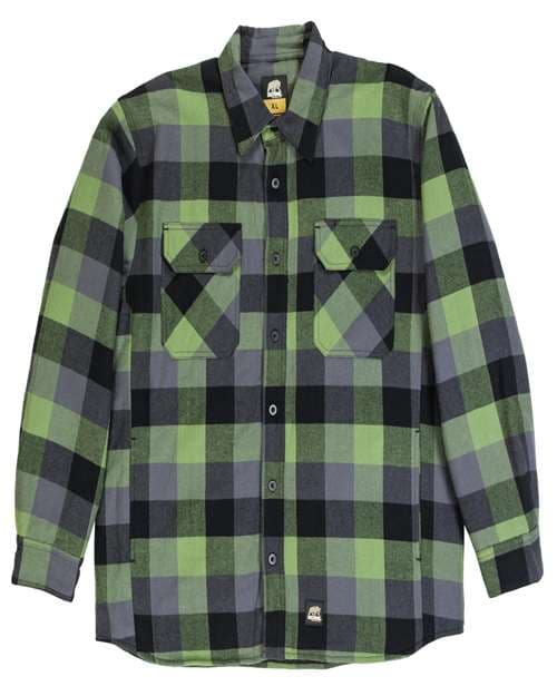 Berne Apparel Men's Tall Timber Flannel Shirt Jacket thumbnail 3