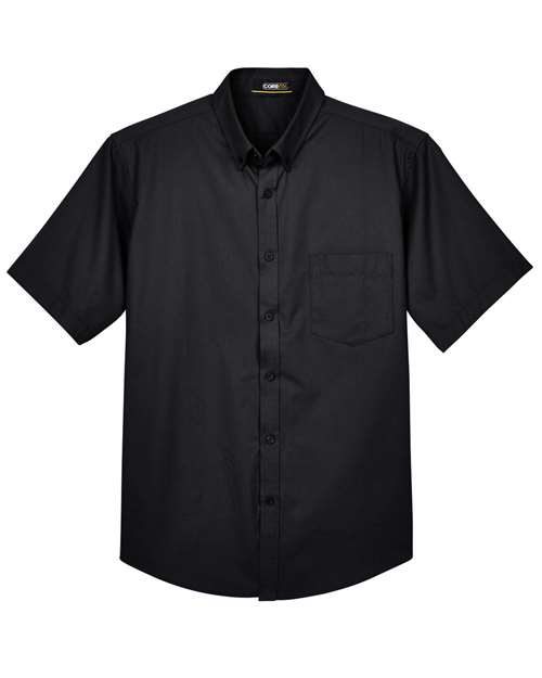 CORE365 Men's Tall Optimum Short Sleeve Twill Dress Shirt thumbnail 3