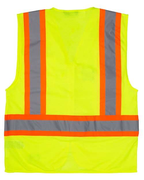 Berne Apparel Men's Hi-Vis Class 2 Multi-Color Vest thumbnail 4