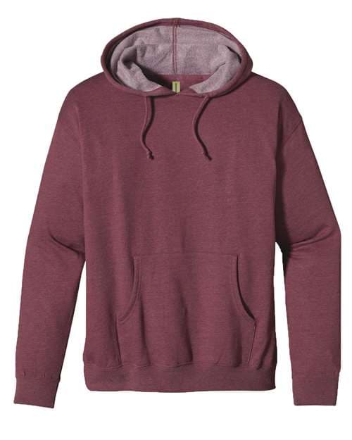 econscious Unisex Heathered Hooded Sweatshirt thumbnail 2