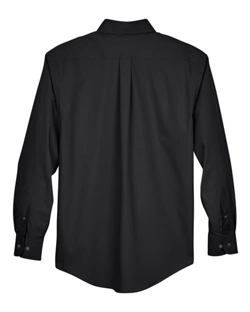 Devon & Jones Men's Tall Crown Collection® Broadcloth Woven Dress Shirt thumbnail 4