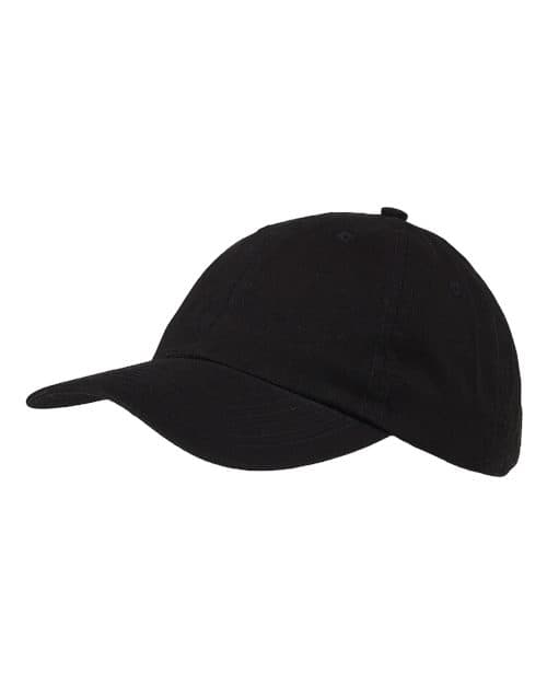 Big Accessories Youth Classic Brushed Twill Cap thumbnail 2