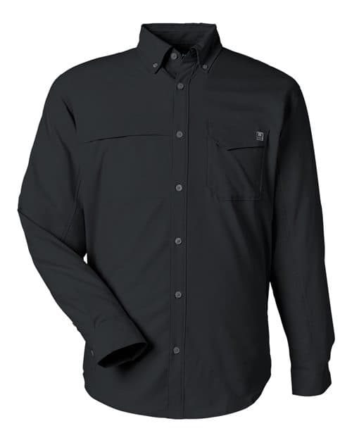 HUK Men's Tide Point Pocket Fishing Shirt thumbnail 3
