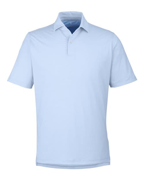 Fairway & Greene Men's USA Made Mini Stripe Tech Polo thumbnail 3
