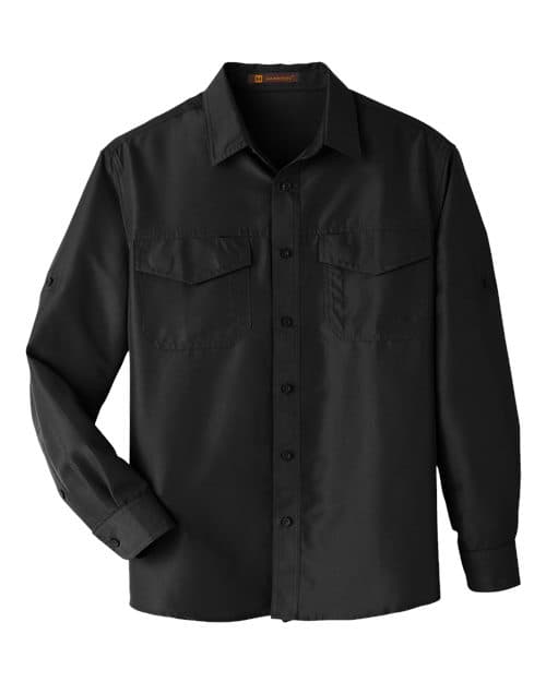 Harriton Men's Key West Performance Staff Shirt thumbnail 3