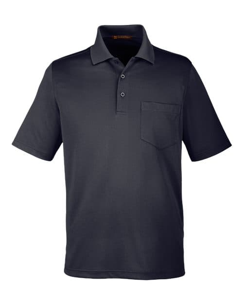 Harriton Men's Advantage Snag Protection Plus IL Pocket Polo thumbnail 3