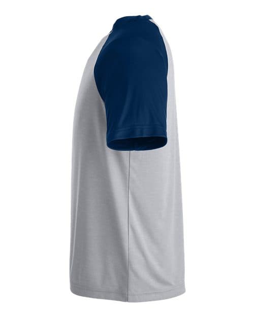 Team 365 Unisex Zone Colorblock Raglan T-Shirt thumbnail 6
