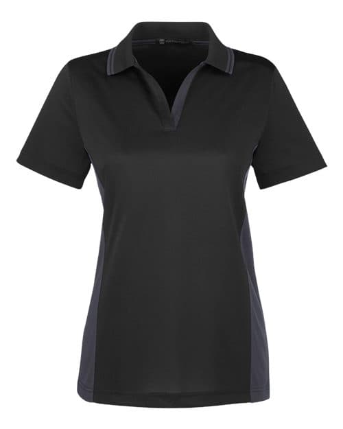 Harriton Women's Flash Snag Protection Plus IL Colorblock Polo thumbnail 3