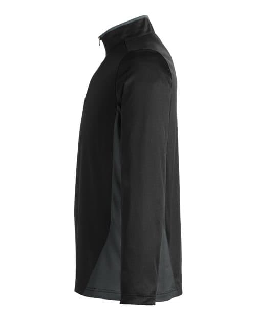 Harriton Men's Flash Snag Protection Plus IL Colorblock Quarter-Zip Pullover thumbnail 6