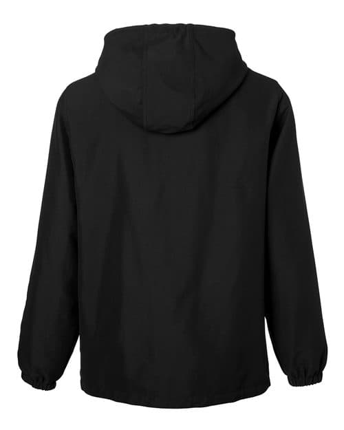 Harriton Unisex Flex Twill Hooded Jacket thumbnail 4