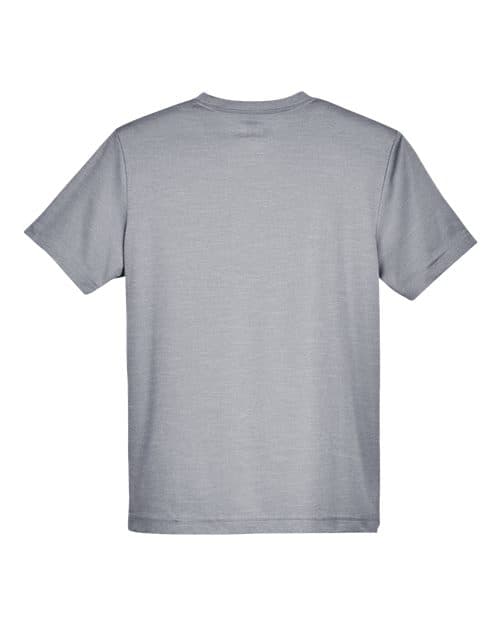 Team 365 Youth Sonic Heather Performance T-Shirt thumbnail 4