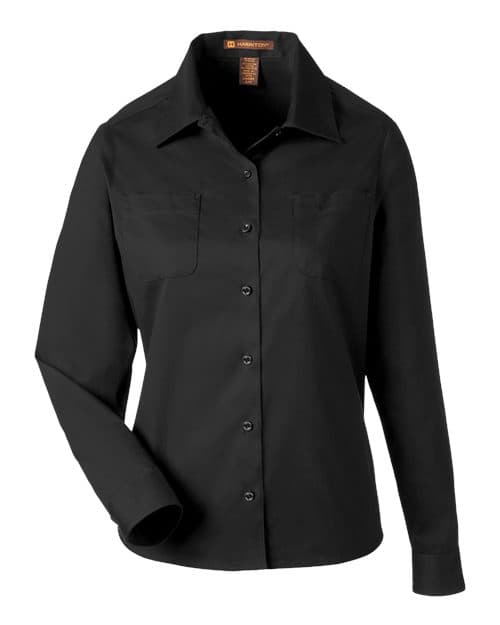 Harriton Women's Advantage IL Workshirt thumbnail 3