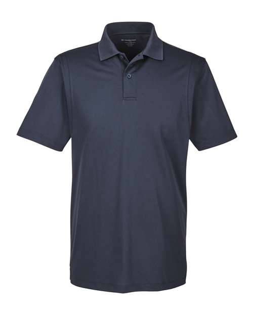 Harriton Men's Micro Piqué Polo thumbnail 3