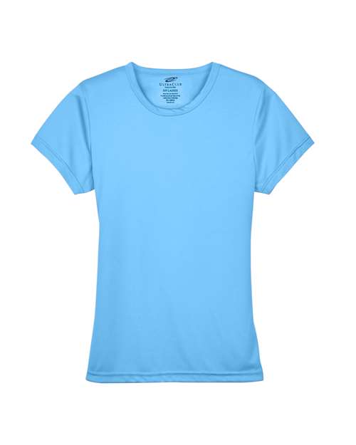 UltraClub Women's Cool & Dry Sport Performance Interlock T-shirt thumbnail 3