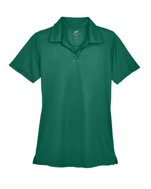 UltraClub Women's Cool & Dry Sport Performance Interlock Polo thumbnail 2