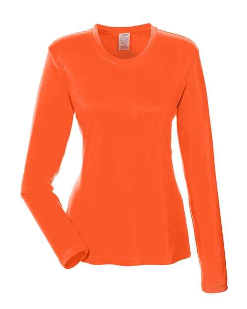 UltraClub Women's Cool & Dry Performance Long Sleeve Top thumbnail 3