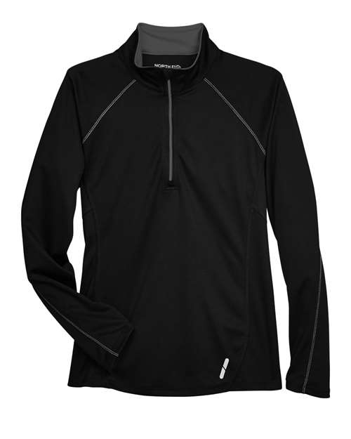 North End Women's Radar Performance Quarter-Zip Pullover thumbnail 3