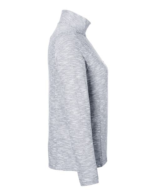 North End Women's Eclipse Jacquard Quarter-Zip Pullover thumbnail 6