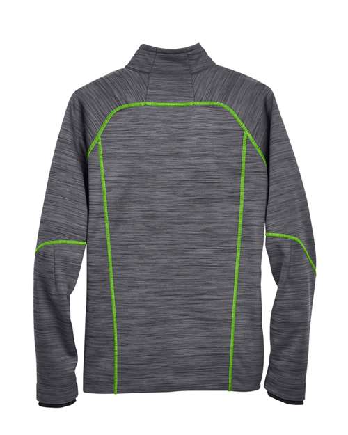 North End Men's Flux Mélange Bonded Fleece Jacket thumbnail 4