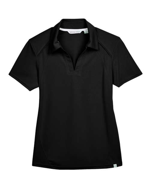 North End Women's Recycled Polyester Performance Pique Polo thumbnail 3