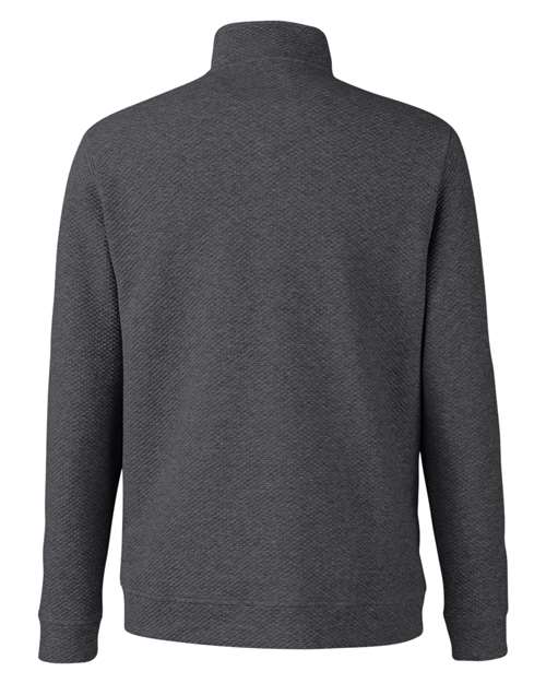 North End Men's Spirit Textured Quarter-Zip Pullover thumbnail 4