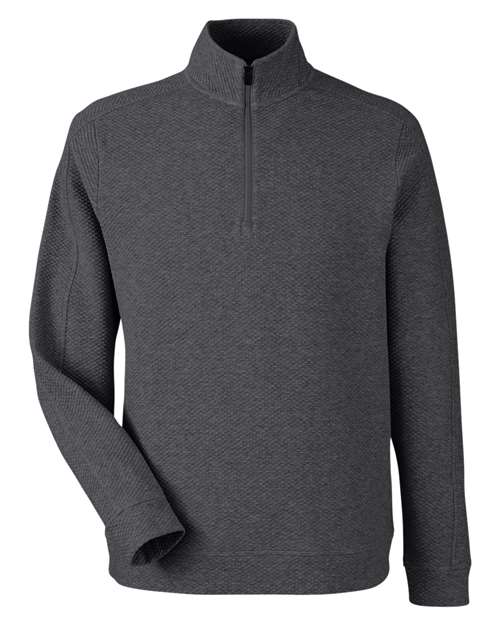 North End Men's Spirit Textured Quarter-Zip Pullover thumbnail 3