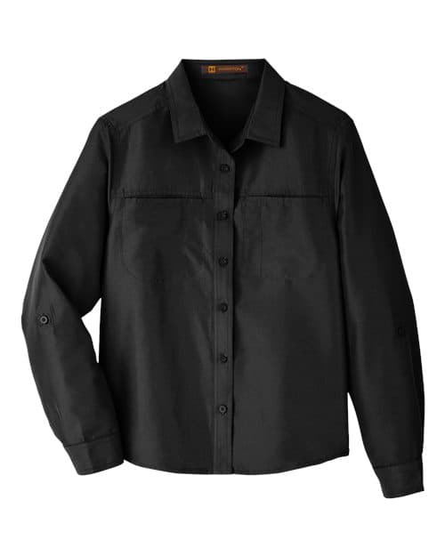 Harriton Women's Key West Performance Staff Shirt thumbnail 3