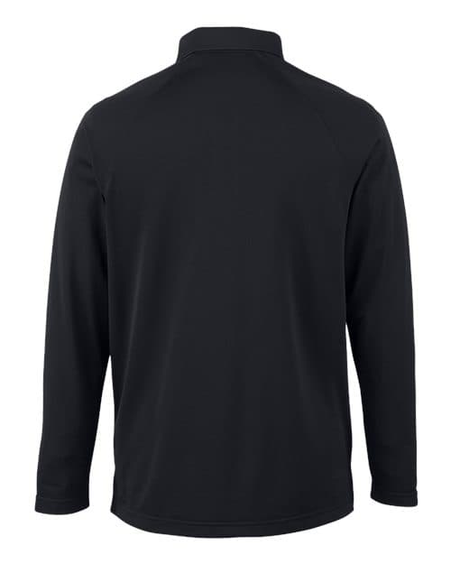 Harriton Men's Charge Snag and Soil Protect Long Sleeve Polo thumbnail 4