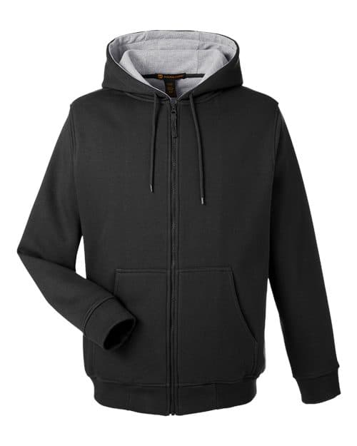 Harriton Unisex Tall ClimaBloc™ Lined Heavyweight Hooded Sweatshirt thumbnail 3