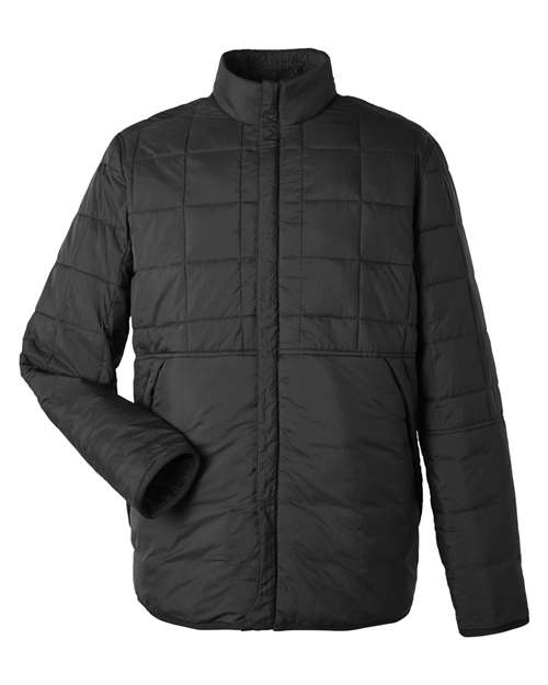 North End Unisex Aura Fleece-Lined Jacket thumbnail 3