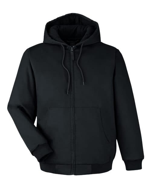 Harriton Unisex ClimaBloc® Heavyweight Hooded Full-Zip Jacket thumbnail 3