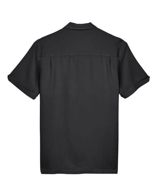 Harriton Men's Two-Tone Camp Shirt thumbnail 4