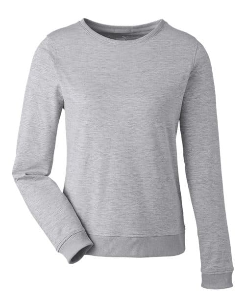 Puma Golf Women's Cloudspun Crewneck Sweatshirt thumbnail 3