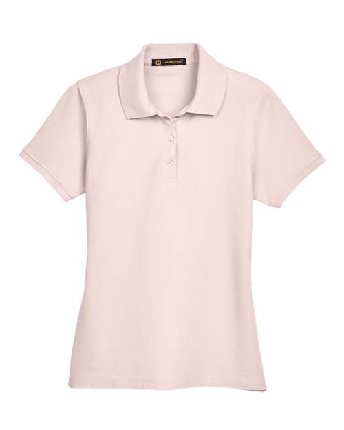 Harriton Women's Blend-Tek™ Polo thumbnail 3