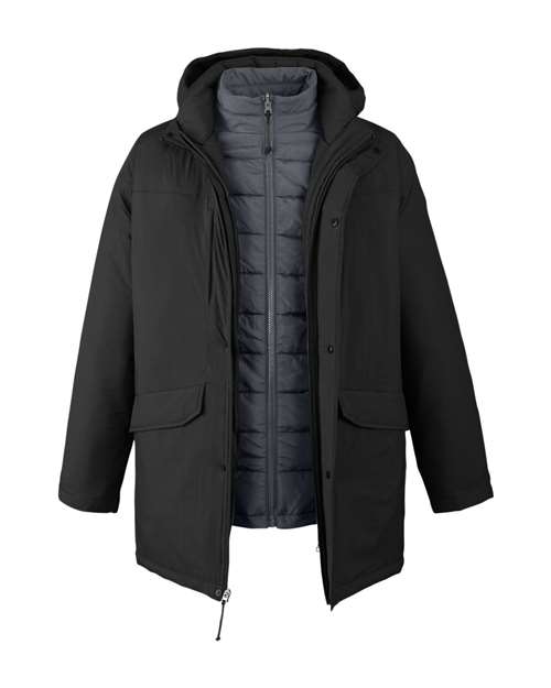 CORE365 Men's Inspire 3-in-1 Jacket with Insulated Liner thumbnail 3