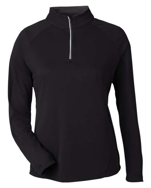 CORE365 Women's Origin Performance Pique Quarter-Zip Pullover thumbnail 3