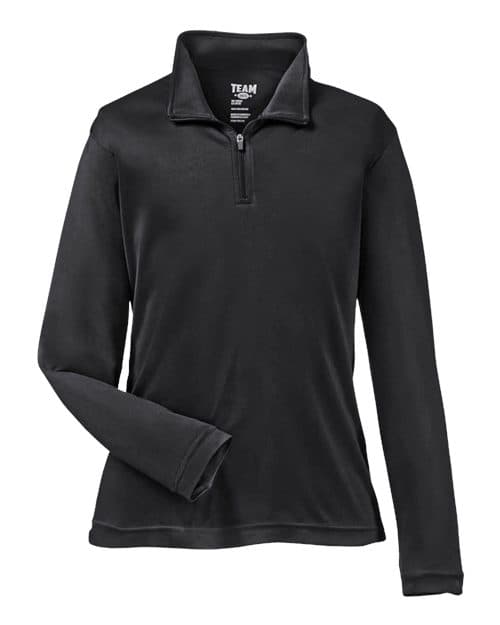 Team 365 Youth Zone Performance Quarter-Zip Pullover thumbnail 3