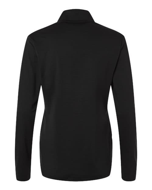 Adidas Women's Textured Stripe Quarter-Zip Pullover thumbnail 4