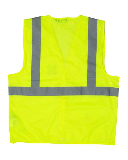 Berne Apparel Men's Hi-Vis Class 2 Economy Vest thumbnail 4
