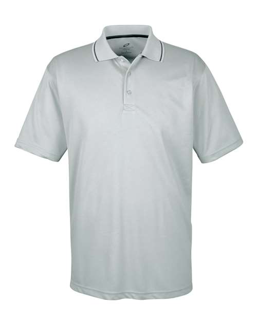 UltraClub Men's Cool & Dry Sport Two-Tone Polo thumbnail 3