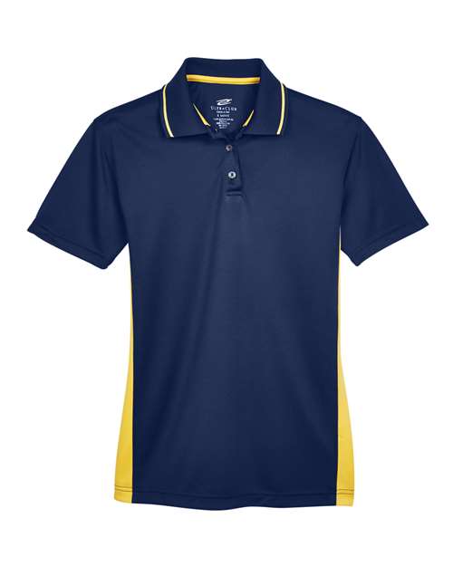 UltraClub Women's Cool & Dry Sport Two-Tone Polo thumbnail 2