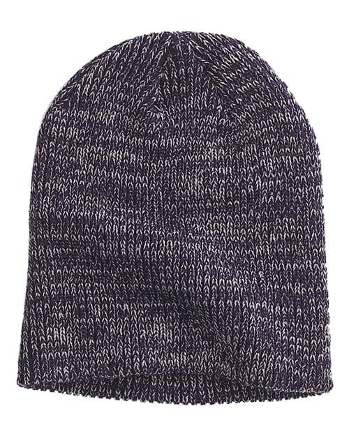 Big Accessories Ribbed Marled Beanie thumbnail 2