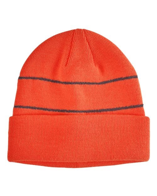 Big Accessories Reflective Cuffed Beanie thumbnail 2