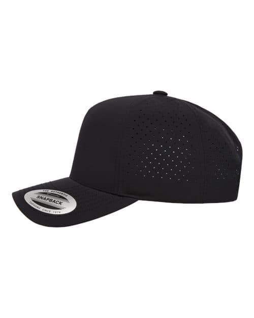 YP Classics Five-Panel Snapback with Perforated Cap thumbnail 4